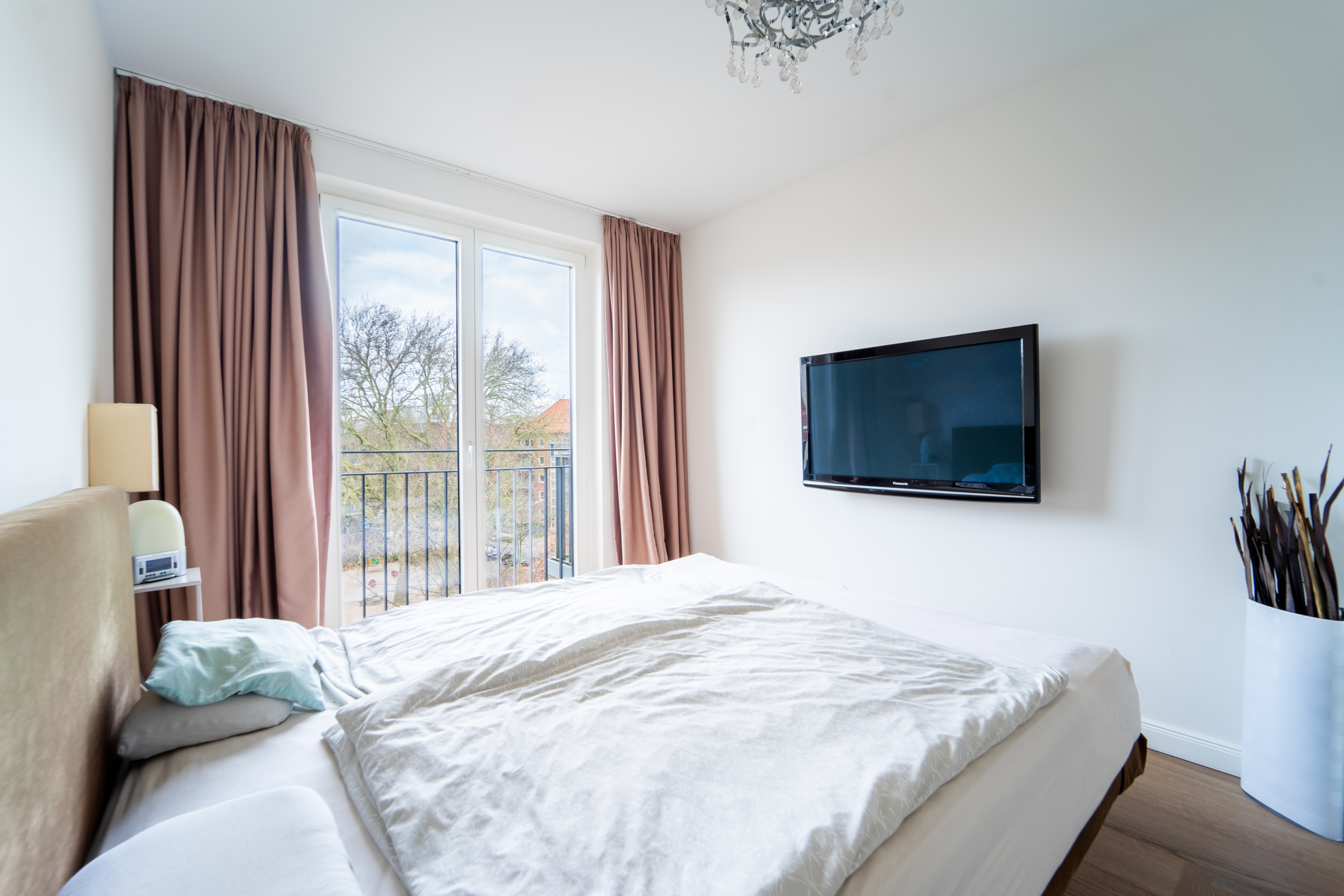 Schlafzimmer mit Ankleide