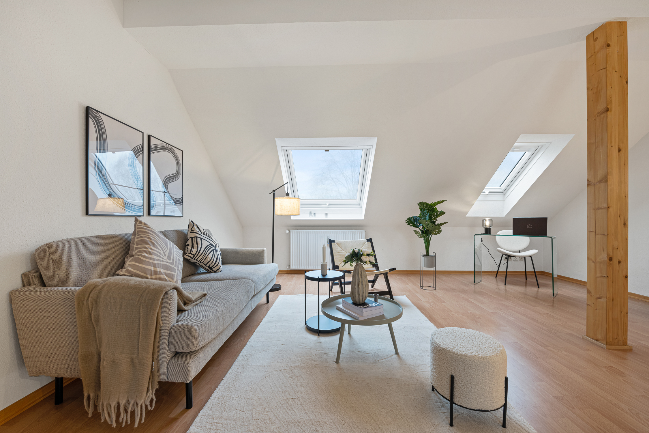 Eimsbüttel Eigentumswohnung Wohnzimmer homestaging interior