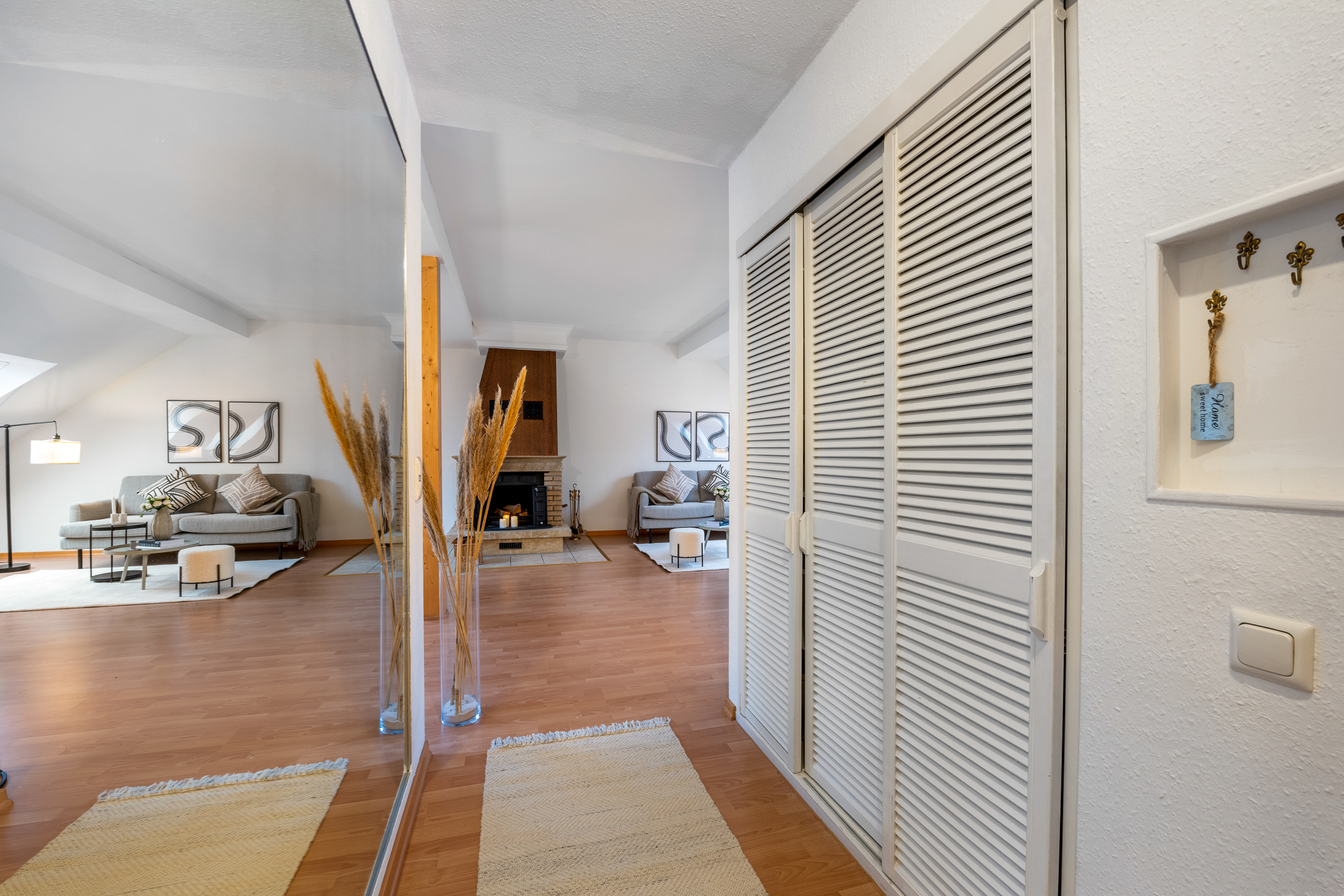 Eimsbüttel Eigentumswohnung Flur homestaging interior