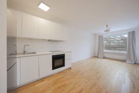 Küche und Wohnbereich