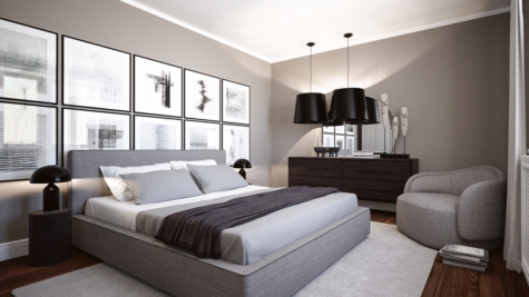 Visualisierung Schlafzimmer