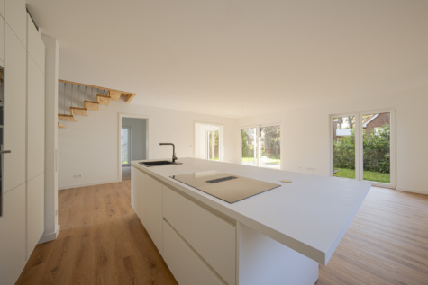 Küche und Wohn- und Essbereich