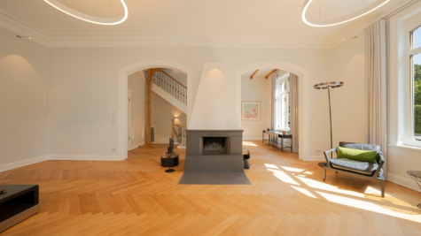 Kamin im Wohnbereich