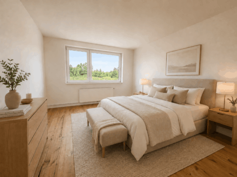 Schlafzimmer (KI-Möbliert)