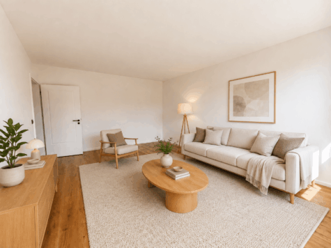 Wohnzimmer (KI-Möbliert)