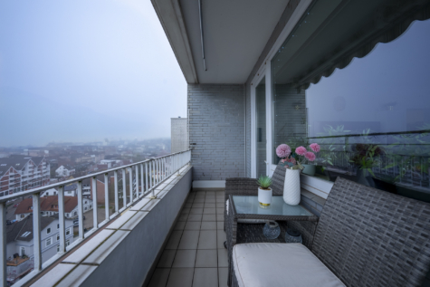 Balkon mit Südausrichtung